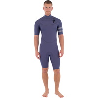 Hombres Air 2/2mm Chest Zip Shorty Neopreno